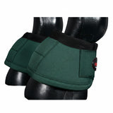 HILASON Ballistic Overreach Bell Boots for Horses Protective, Shock Absorbing, Durable and Comfortable Quick Wrap - Uhorse