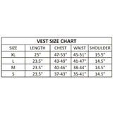 HILASON Equestrian Bull Riding Rodeo Safety Vest Protective Leather