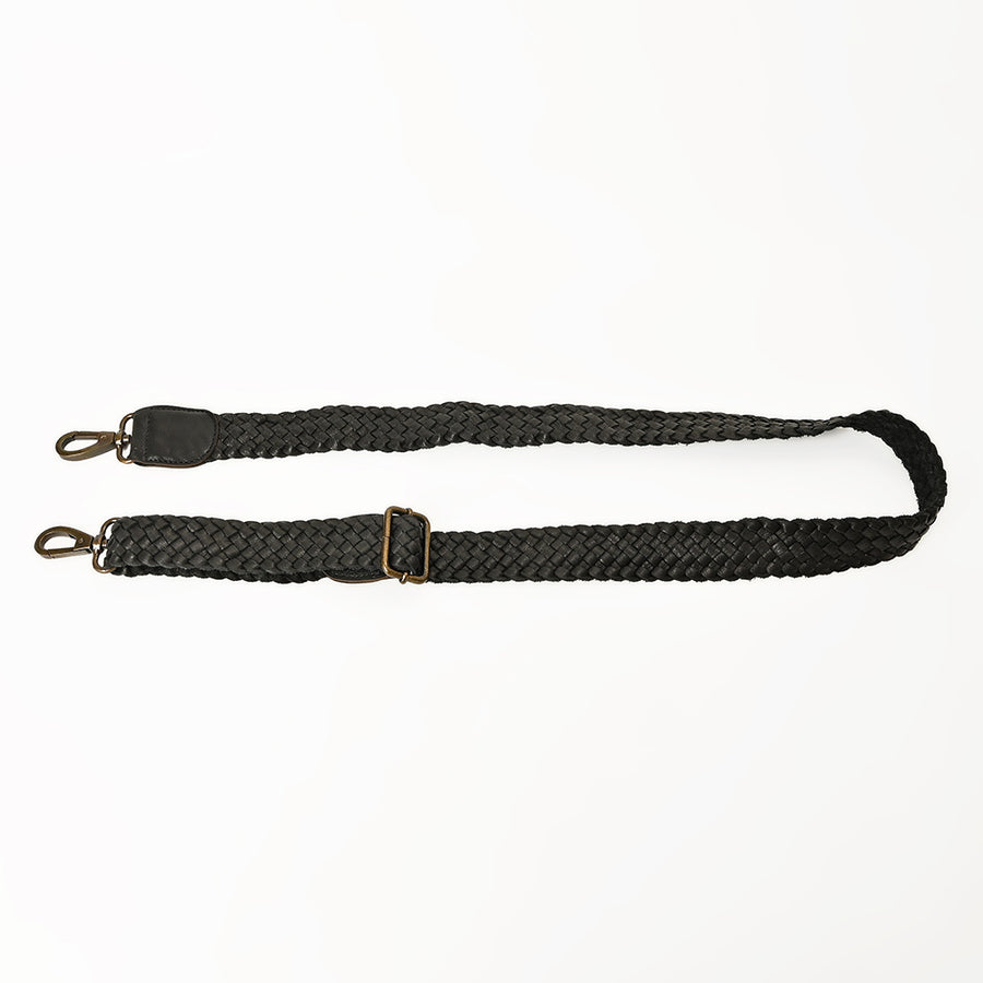 American Darling Bag Strap Handcrafted Braided Western Purse Replacement Strap with Antique Hooks 55in