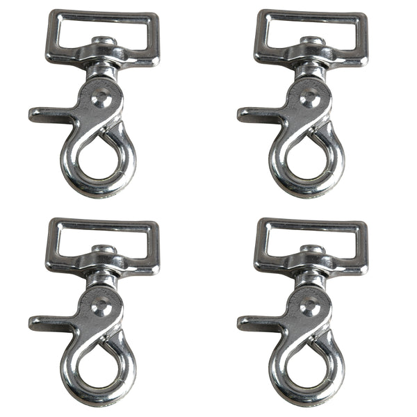 HILASON Trigger Scissor Snap Square Eye Clip Finger Clasp Release Clamp Pack-2 - Uhorse