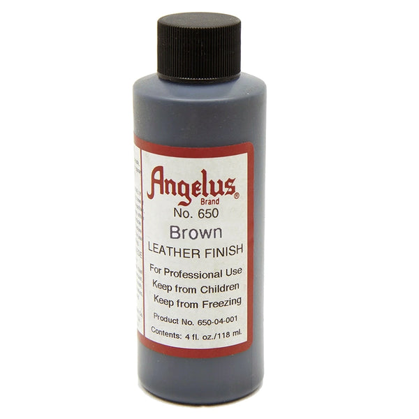Angelus Leather Dye Shoes Boots Belts Coats Furniture Crafts Brown 4 Oz - Uhorse