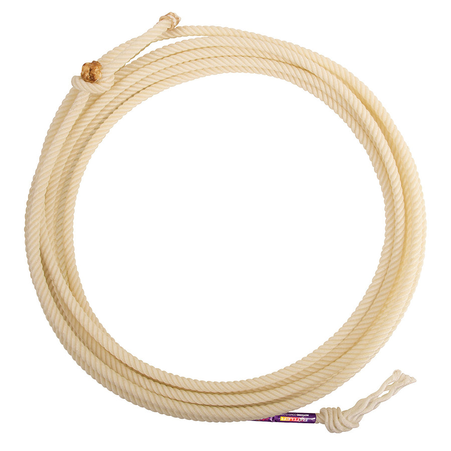 Rattler Striker Calf Rope 28' Right-Handed 4 Strand CoreTech Calf Roping Rope with Synthetic Polyester Construction
