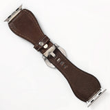 American Darling Beautifully Hair-On Genuine Leather I watch Strap Men