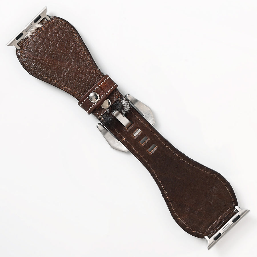 American Darling I watch strap Hand Painted American Genuine Leather Vegetable-Tanned Western Band