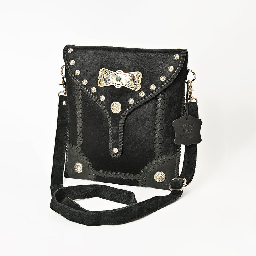 American Darling Full Grain Leather Crossbody Shoulder Bag for Women with Adjustable Strap - Uhorse