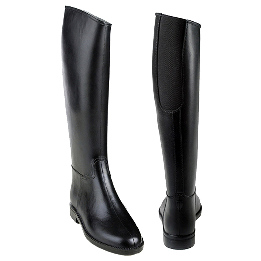 EQUISTAR Equiessentials Cadet Flex Kids Youth Tall Riding Boots Rubber Black - Uhorse