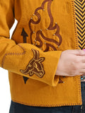 American Darling Western Apparel Embroidered Woolen Fabric Handcrafted Heritage Jacket with Braided Accents for Women