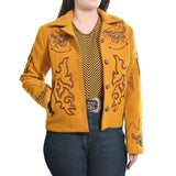 American Darling Western Embroidered Apparel - Artisan Handcrafted Woolen Jacket - Uhorse