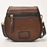 American Darling Crossbody Full Grain Genuine Leather Women Bag Western Handbag