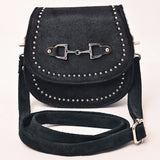 American Darling Crossbody Hair On Genuine Leather Women Bag Western Handbag