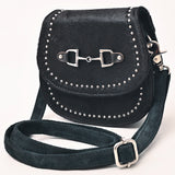 American Darling Crossbody Hair On Genuine Leather Women Bag W. by Hilason – Cowboy and equestrian accessories