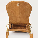 American Darling Crossbody Genuine Suede Leather Women Bag Western Handbag