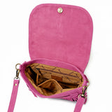 American Darling Women's Crossbody Bag Western Genuine Suede Leather Handbag