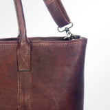 American Darling Women's Tote Bag Western Full Grain Genuine Leather Handbag