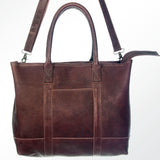 American Darling Women's Tote Bag Western Full Grain Genuine Leather Handbag
