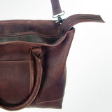 American Darling Women's Tote Bag Western Full Grain Genuine Leather Handbag