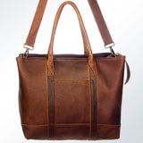 American Darling Women's Tote Bag Western Full Grain Genuine Leather Handbag