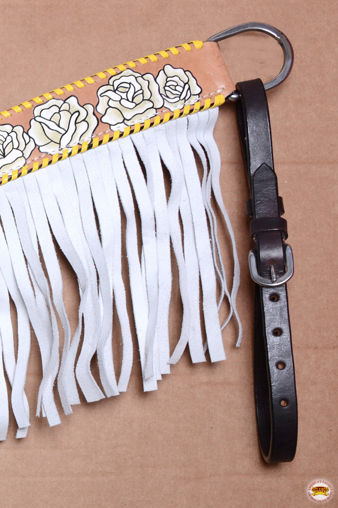 HILASON Western Horse American Leather Headstall Breast Collar Tack Tan