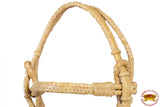 HILASON Western Horse Rawhide Leather Headstall Tack Tan