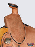 Hilason W. H. Saddle American Leather Ranch Roping Cowboy – Hilason