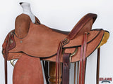 Hilason Western Horse Saddle American Leather Ranch Roping Cowboy