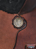 Hilason Western Horse Barrel Racing Trail American Leather Saddle Brown