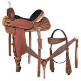 14 In Comfytack W. H. Barrel Racing Trail Pleasure American Leather by Hilason – Cowboy and equestrian accessories