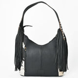 American Darling Hobo Bag Western Hair-On Cowhide Genuine Leather Purse with Fringes and YKK Zipper