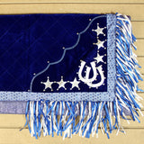 Sb102-F Hilason Western Show Barrel Racing Rodeo Saddle Blanket Pad Royal Blue