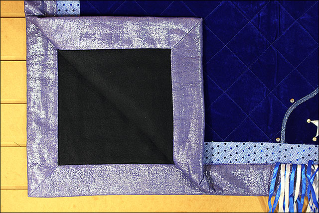Sb102-F Hilason Western Show Barrel Racing Rodeo Saddle Blanket Pad Royal Blue