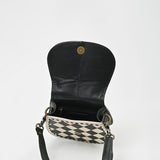 American Darling Western Cross body Bag Buck stitched Genuine Full Grain Leather Handcrafted Small Shoulder Bag