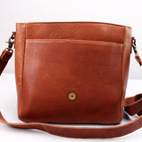 American Darling Sunset Rodeo Leather Crossbody Messenger Bag Appliqué Desert