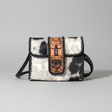 American Darling Western Leather Crossbody Bag Hair-On Cowhide Leather