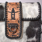 American Darling Western Leather Crossbody Bag Hair-On Cowhide Leather