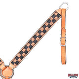 HILASON Western Horse Tack Set American Leather Hand Tooled Tan