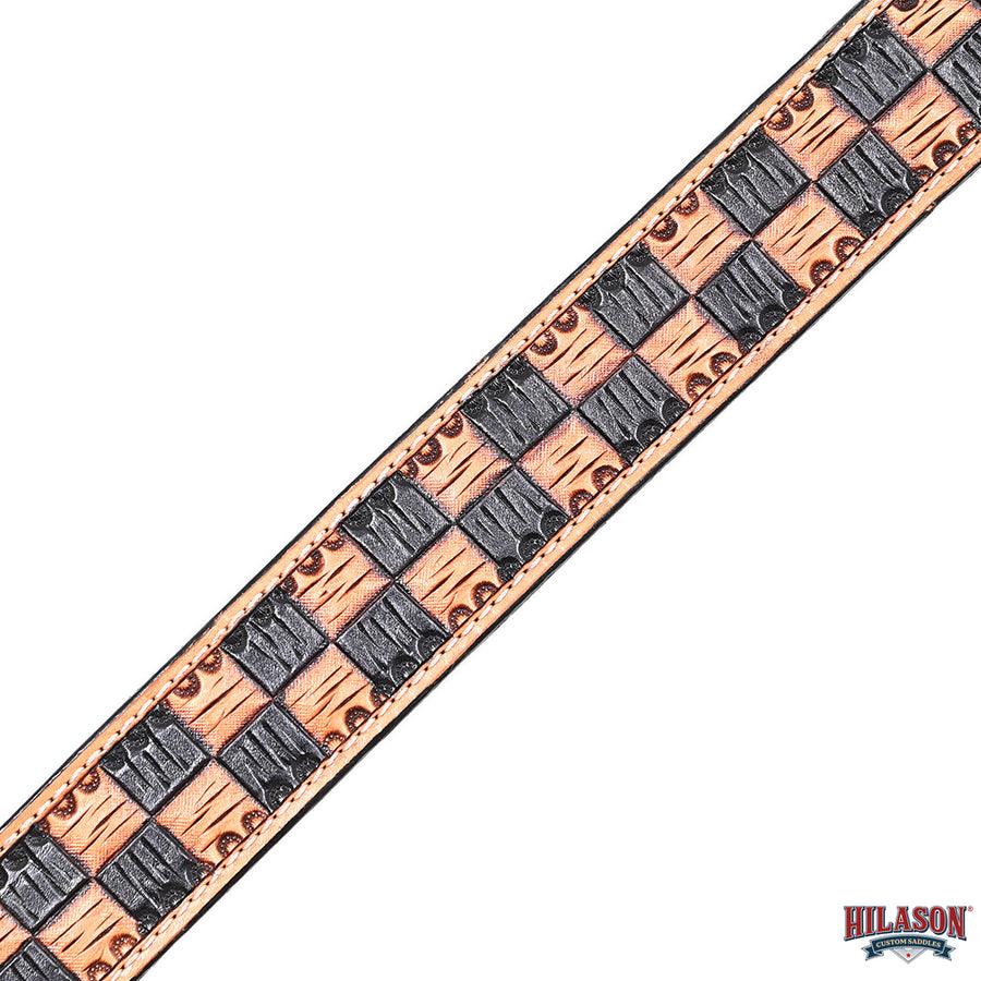 HILASON Western Horse Tack Set American Leather Hand Tooled Tan