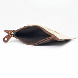 Sandy Rodeo Genuine Hair On Leather Card Holder | Houston Livestock Show and Rodeo