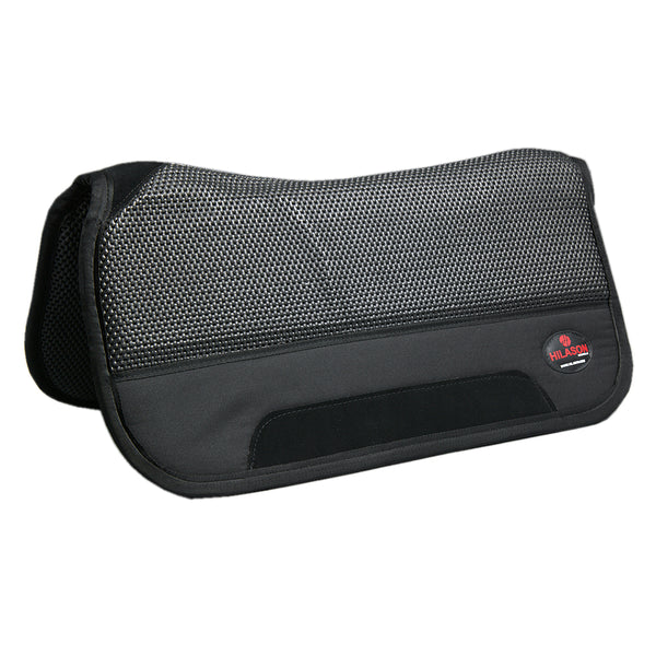 32" X 32" Hilason Air Flow Shock Absorbing Western Contoured Saddle Pad - Uhorse