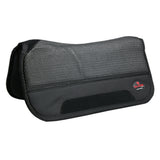 Black nylon saddle pad with mesh top panel - Uhorse