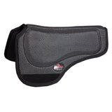 Black mesh saddle pad with neoprene trim - Uhorse