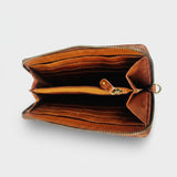 Frontier Rodeo Genuine Leather Black Embroidered Organizer Bag | Houston Livestock Show and Rodeo