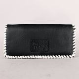 Laurel Midnight Rodeo Black Genuine Leather Wallet | Houston Livestock Show & Rodeo