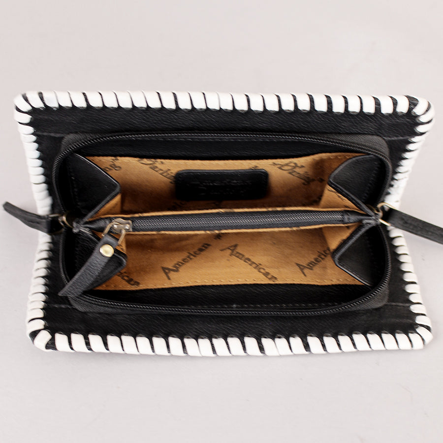 Laurel Midnight Rodeo Black Genuine Leather Wallet | Houston Livestock Show & Rodeo
