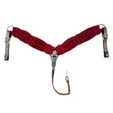 HILASON Western Horse Breast Collar Tack Genuine American Leather Brown