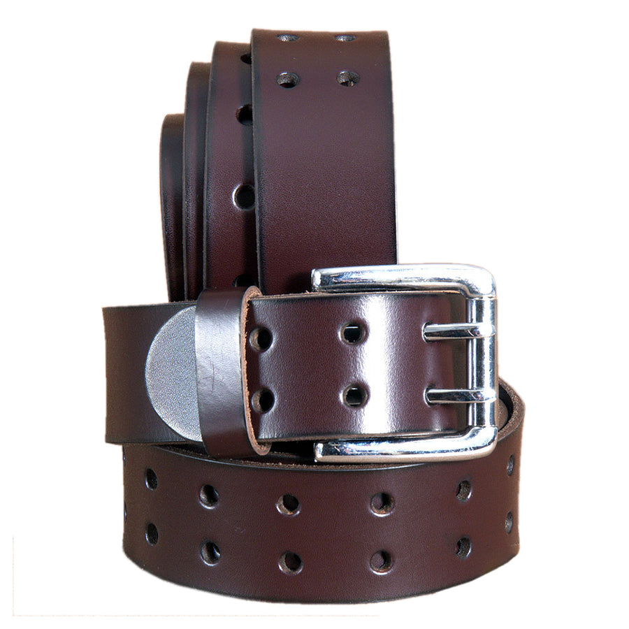 HILASON Western Genuine Leather Belt for Handmade Unisex Full Grain Heavy Duty Belt Dark Brown - Uhorse