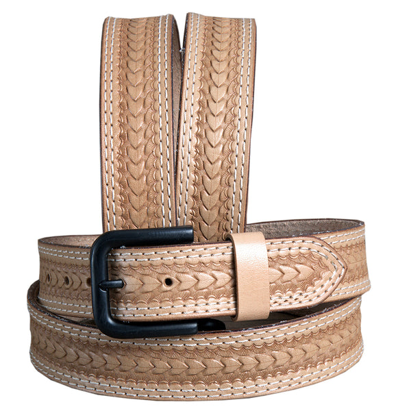 HILASON Western Genuine Leather Belt for Handmade Unisex Heavy Duty Belt - Uhorse