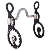 HILASON Black Steel Show Horse Bit with 5