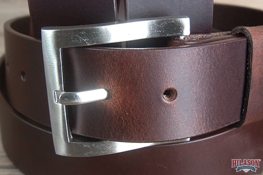 HILASON Western Full Grain Genuine Leather Belt for Men & Women Cowboy Unisex