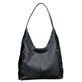 American Darling Black & White Genuine Cowhide Hobo Shoulder Bag
