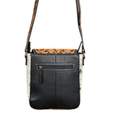 American Darling Western Skull Hair-On Cowhide Crossbody